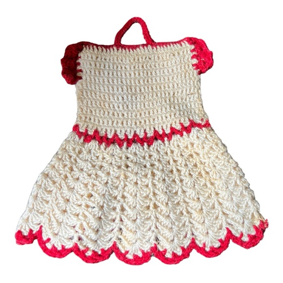 Vintage Hand Crocheted Pot Holder‎ - Picture 1 of 2